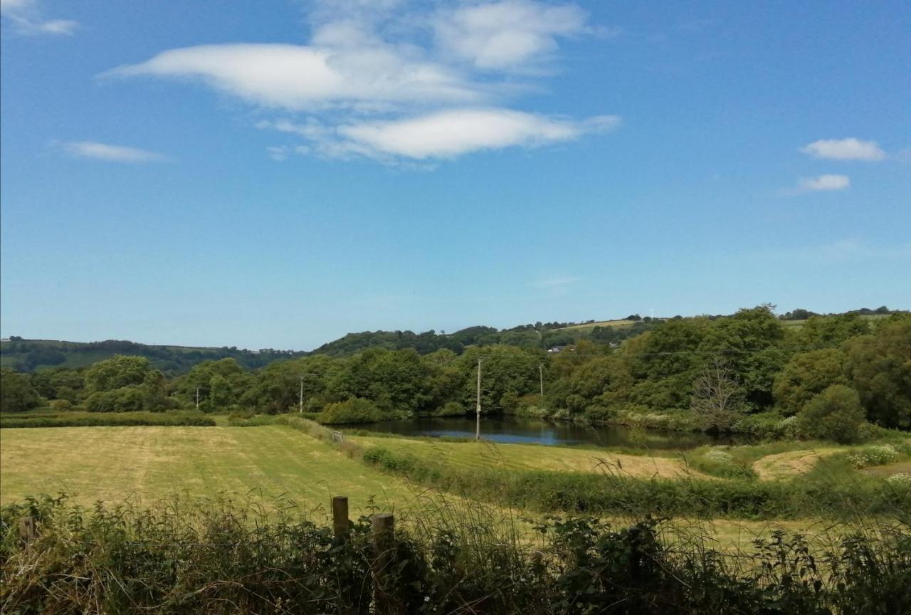 Coed Y Brenin Retreat - Bell Tent Glamping Near Aberaeron Ciliau-Aeron Exterior foto